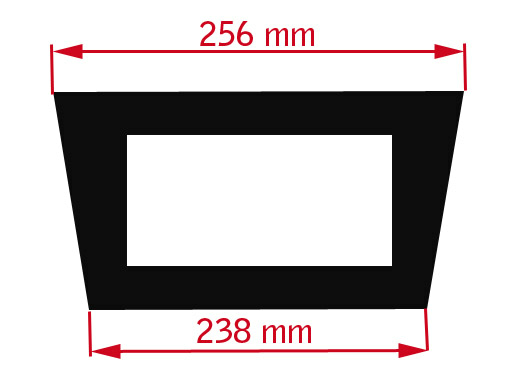 Incar 99-9105A - Переходная рамка AUDI A4 2003+ 2din (крепеж) (USA)