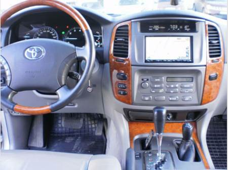 Переходная рамка AVIS AVS500FR для LEXUS LX-470 (2002-2007), 2DIN (#135)
