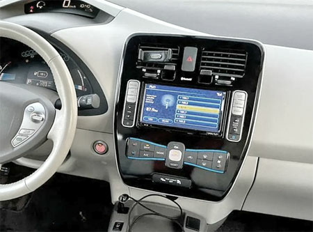Incar RNS-FC765 - Переходная рамка NISSAN Leaf I (ZE0/AZE0) 2010-2016, 9″