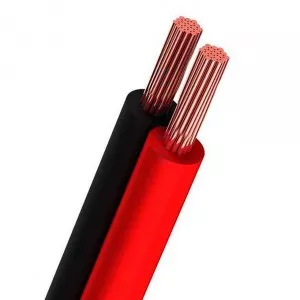 Кабель Rexant Stereo 2х0.5 Red/Black
