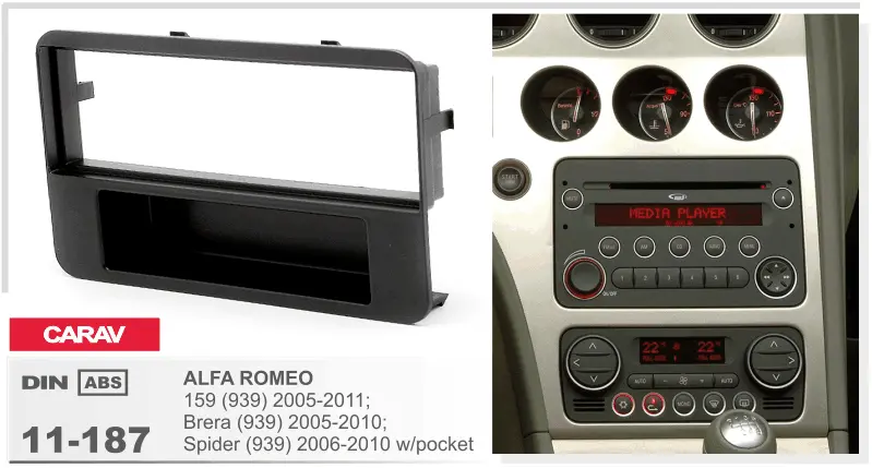 CARAV 11-187 - Alfa Romeo 159, Brera, Spider