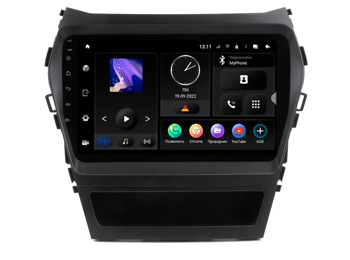 Incar TMX-2409-6 - штатная магнитола Hyundai Santa Fe 13-18