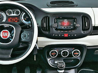 Intro RFI-N07A - Переходная рамка Fiat 500L (2012+)