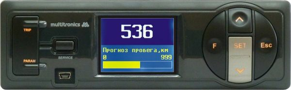 Multitronics CL-550 Цветной дисплей
Цветной TFT дисплей 2.4" разрешением 320х240 и рабочей температурой от -20 градусов. Цветовое оформление дисплеев может быть настроено пользователем индивидуально (по RGB каналам). Четыре предустановленные цветовые схемы с быстрым переключением.
Мультидисплеи
Дисплеи х 1 параметр, 6 настраиваемых дисплея х 4 параметра, 4 настраиваемых дисплея х 7 параметров, 3 настраиваемых дисплея х 9 параметров, 8 графических настраиваемых дисплеев х 2 (или 1) параметр, 8 стрелочных настраиваемых дисплея х 2 параметра, 7 дисплеев средних параметров х 7 параметров, 2 дисплея парктроника, 4 горячих меню х 10 функций.
32-разрядный процессор
Мощный 32-разрядный процессор обеспечивает большую точность и скорость работы.
Крепление 1DIN
Бортовой компьютер предназначен для установки в посадочное место формата 1DIN.
Поддержка протоколов
Бортовой компьютер поддерживает большое количество универсальных и оригинальных протоколов диагностики автомобилей. Даже если протокол диагностики автомобиля не поддерживается, всегда можно подключиться к датчику скорости и форсунке и задействовать большинство функций.
Расширенная диагностика
До 200 параметров диагностики ЭБУ для множества оригинальных протоколов, включая паспорт, сервисные записи ЭБУ на уровне диагностического сканера. Чтение данных стоп-кадра (до 40 параметров) при возникновении ошибки в работе системы, состояния контрольных систем автомобиля из оригинального протокола без переключения в протокол OBD-2. Диагностика не только ошибок, но и параметров АБС, электропакета и других дополнительных систем.
