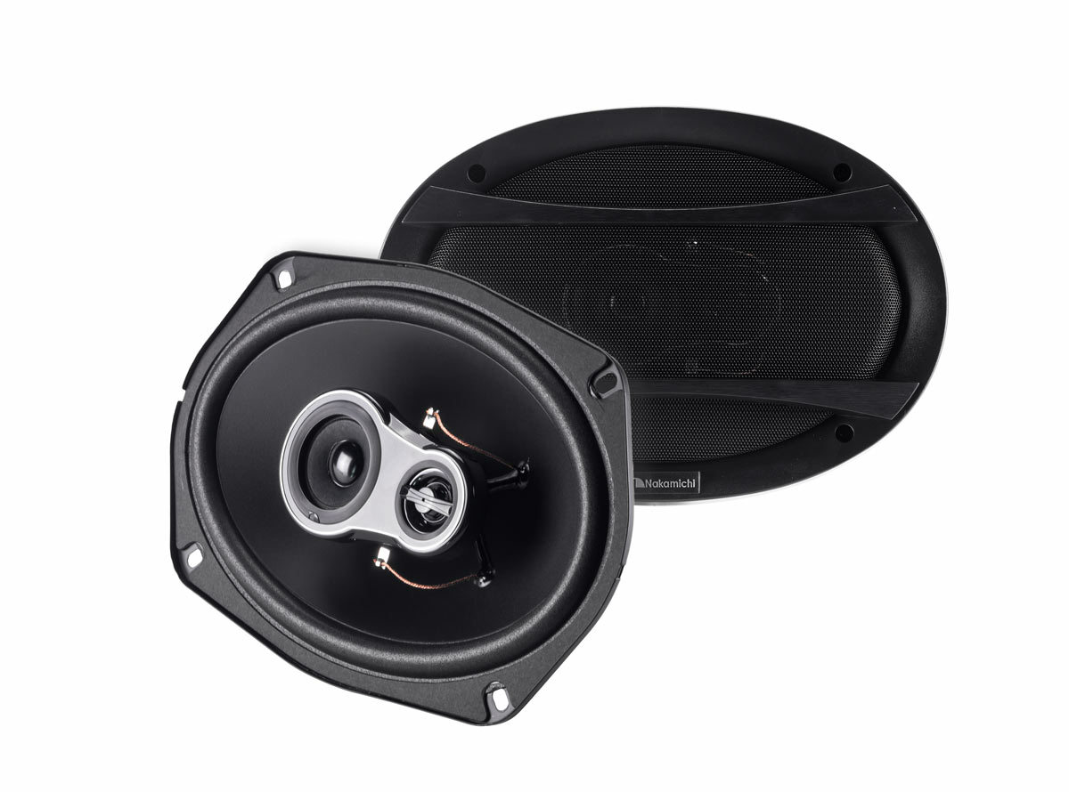Акустика коаксиальная Nakamichi NSE-6918R. овальный 15x23 см (6x9 дюйм.), Мощность динамиков 40 Вт (номинальная), 260 Вт (максимальная).
