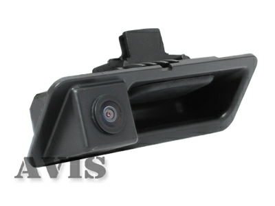 CCD штатная камера заднего вида AVIS AVS321CPR (#009) для BMW 3/5, интегрированная с ручкой багажника