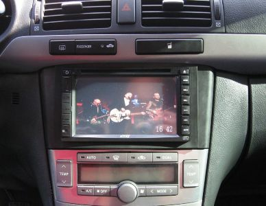 Переходная рамка AVIS AVS500FR для TOYOTA AVENSIS (2009-...), 2DIN (#128)