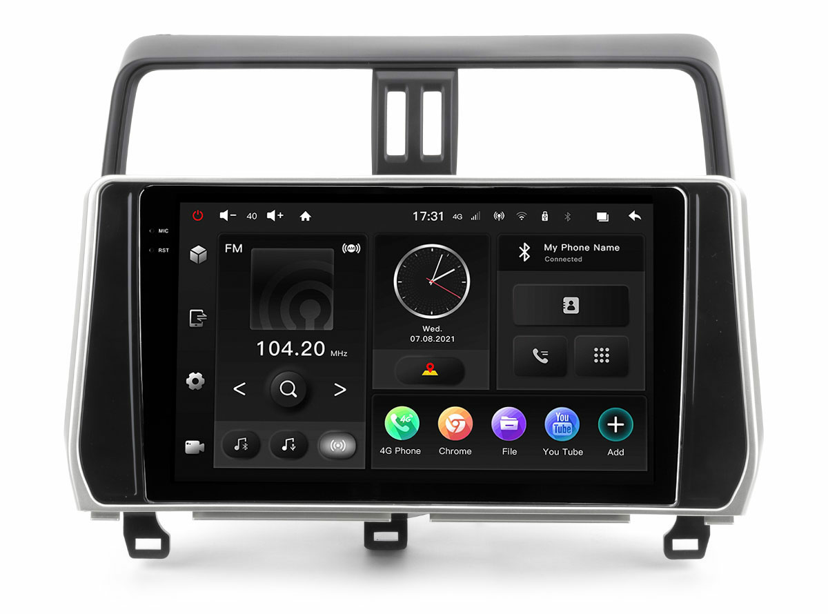 Incar TMX2-2215-3 - штатная магнитола Toyota LC Prado 150 21+