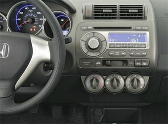 Incar 95-7872A - Переходная рамка HONDA Fit, Jazz (мех. печь) 2din (крепеж)