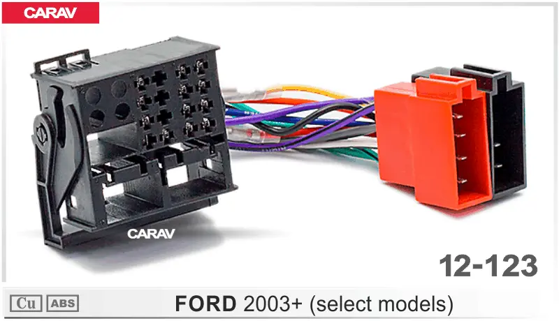 CARAV 12-123 - Штатный ISO FORD 2003+