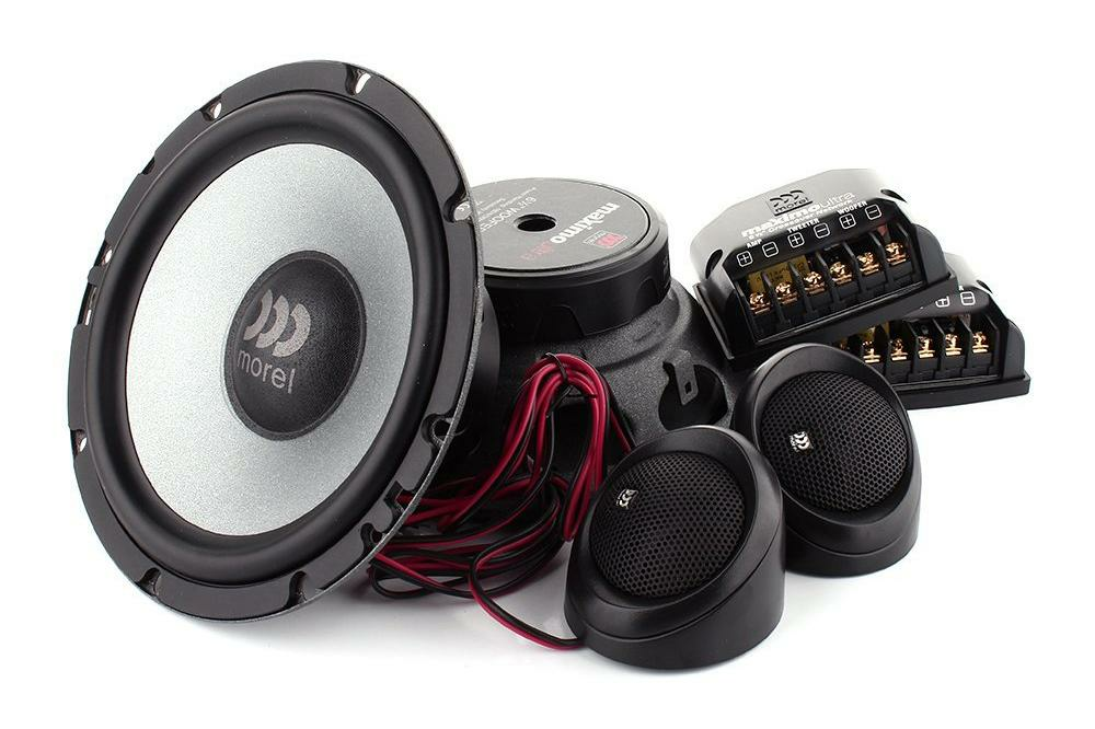 Акустика компонентная Morel MAXIMO ULTRA 602. 16.5 см (6.5 дюйм.), Мощность динамиков 90 Вт (номинальная), 180 Вт (максимальная).