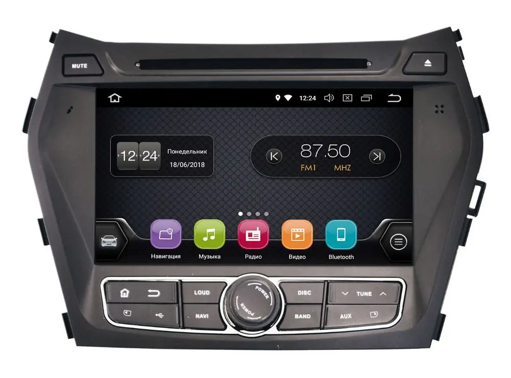 Incar TSA-2436 - Штатная магнитола Hyundai Santa Fe (2013-2018)