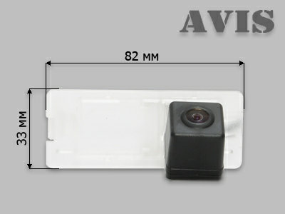 CCD штатная камера заднего вида AVIS AVS321CPR (#124) для RENAULT DUSTER