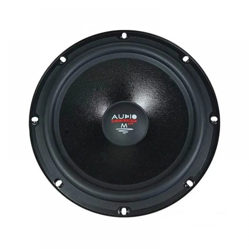 Акустика Мидбас Audio System M-Series MS 200 EVO. 20 см (8 дюйм.), Мощность динамиков 105 Вт (номинальная), 150 Вт (максимальная).