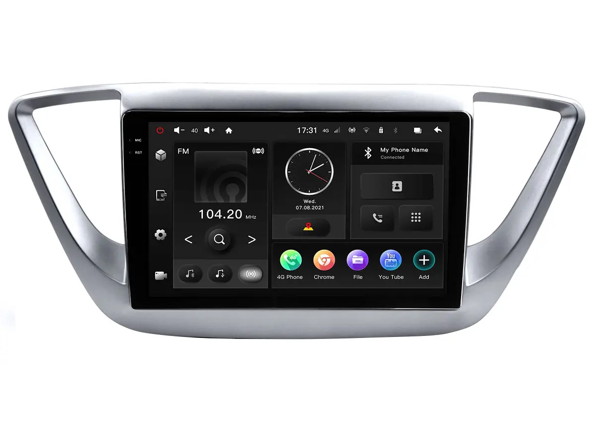 Incar TMX2-2402-6 - штатная магнитола Hyundai Solaris 16+