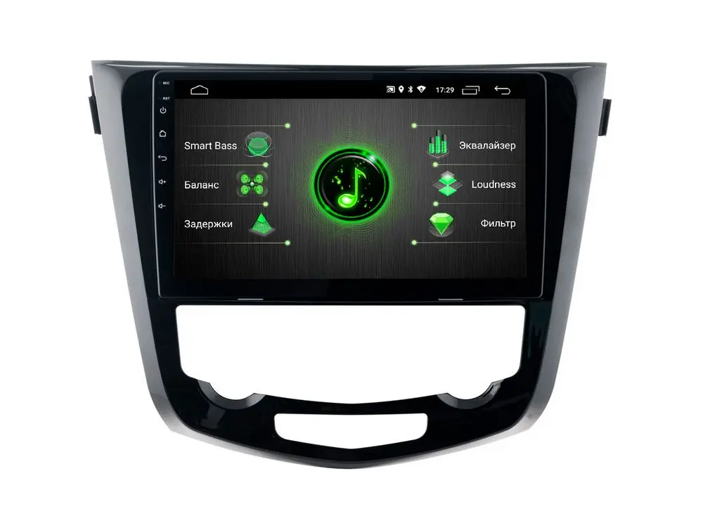 Incar DTA-6210BV - Штатная магнитола Nissan X-Trail, Qashqai 15+ с круговым обзором