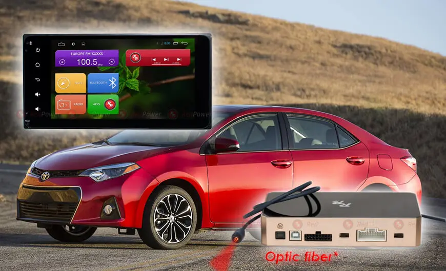 RedPower 31071 - Toyota универсальная магнитола
