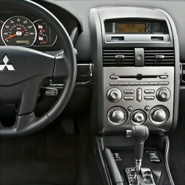Incar RMS-N26 - Переходная рамка MITSUBISHI Galant  2din