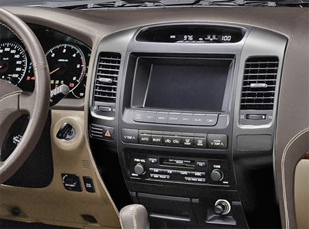 Incar RTY-FC183 - Переходная рамка 9 дюйм. TOYOTA Land Cruiser Prado-120, LEXUS GX470 (с оригинальным дисплеем) тип3