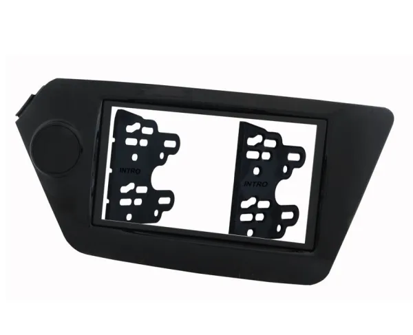 Incar RKIA-N28-B - Переходная рамка KIA Rio 11+ 2din (крепеж) Черный лак