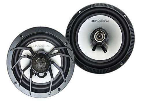 Фото коаксиальной акустики Soundstream SF-652T.