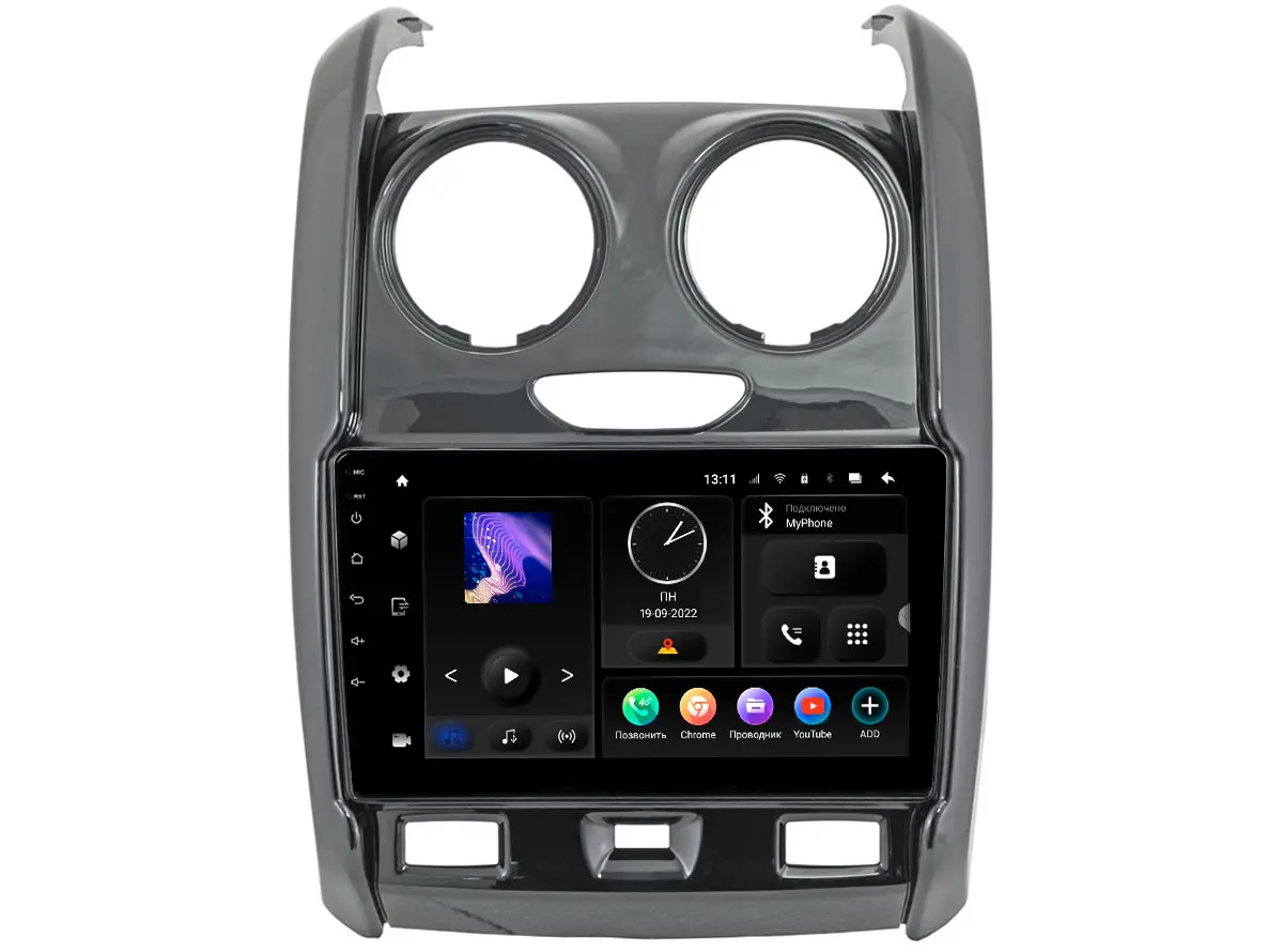 Incar TMX-6312c-3 - штатная магнитола Lada Largus 21+ комп-ция с ориг.камерой з.в.