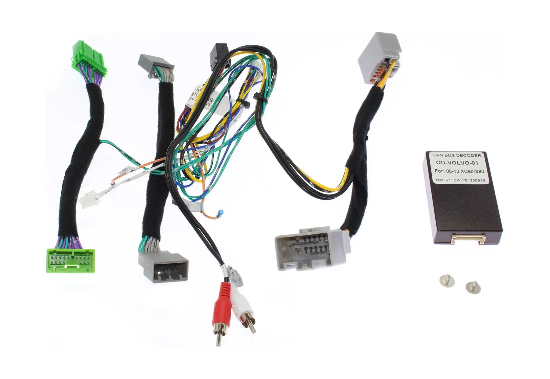 Комплект проводов для установки WM-MT в Volvo XC60, S60 2008 - 2013 (Основной, CAN) WS-MTVO03