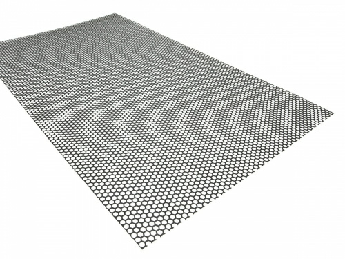 Aura WGM-6598 - Перфорированный лист 65х98см, металл, круглая ячейка 2мм