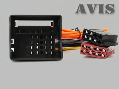 ISO Переходник AVIS AVS01ISO на автомобили CITROEN C2 / C3 (2003-...) / C4 / C5 (2004-...) / PEUGEOT (with Most connector)