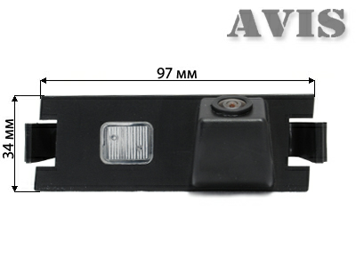 CCD штатная камера заднего вида AVIS AVS321CPR (#030) для KIA RIO III HATCH (2012-...) / CEE'D II (2012-...)