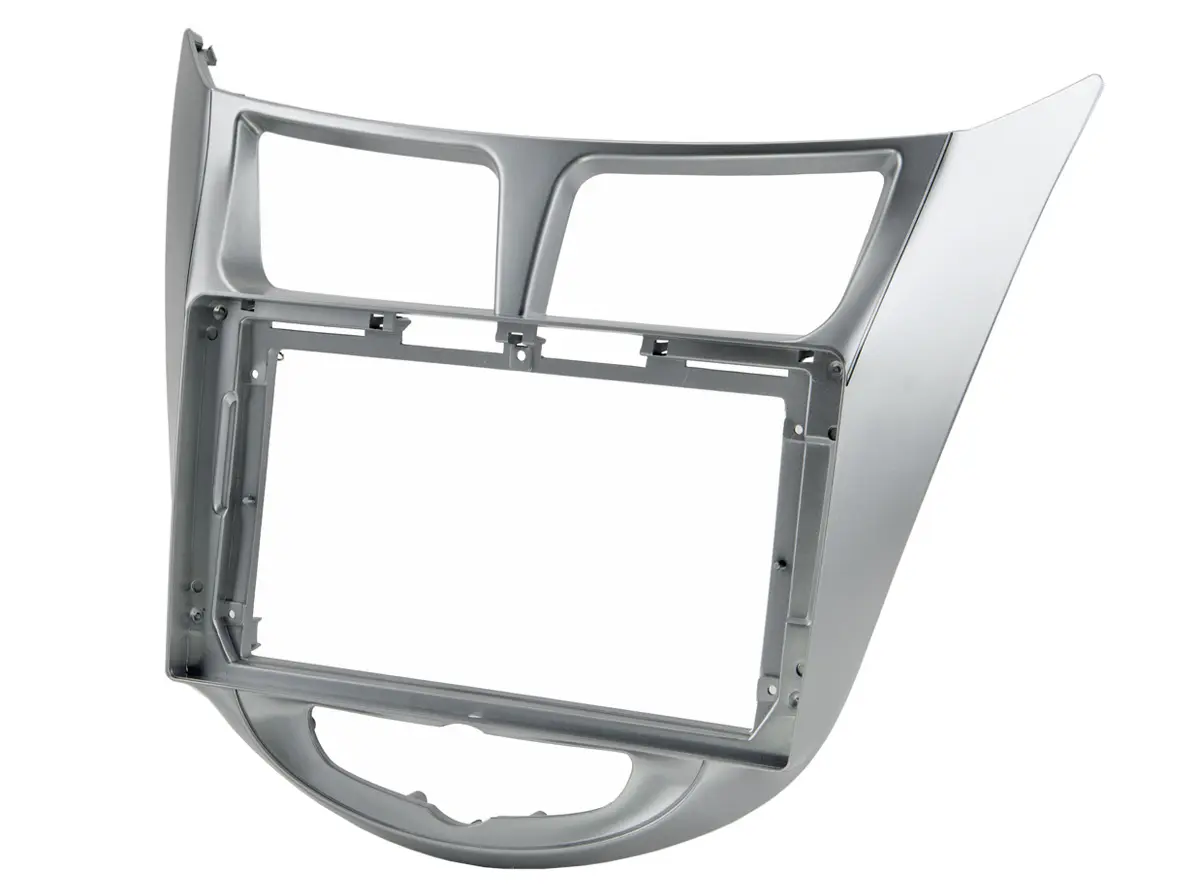 Incar RHY-FC322 - Переходная рамка HYUNDAI Solaris 2011-2017 (9 дюйм. Silver)