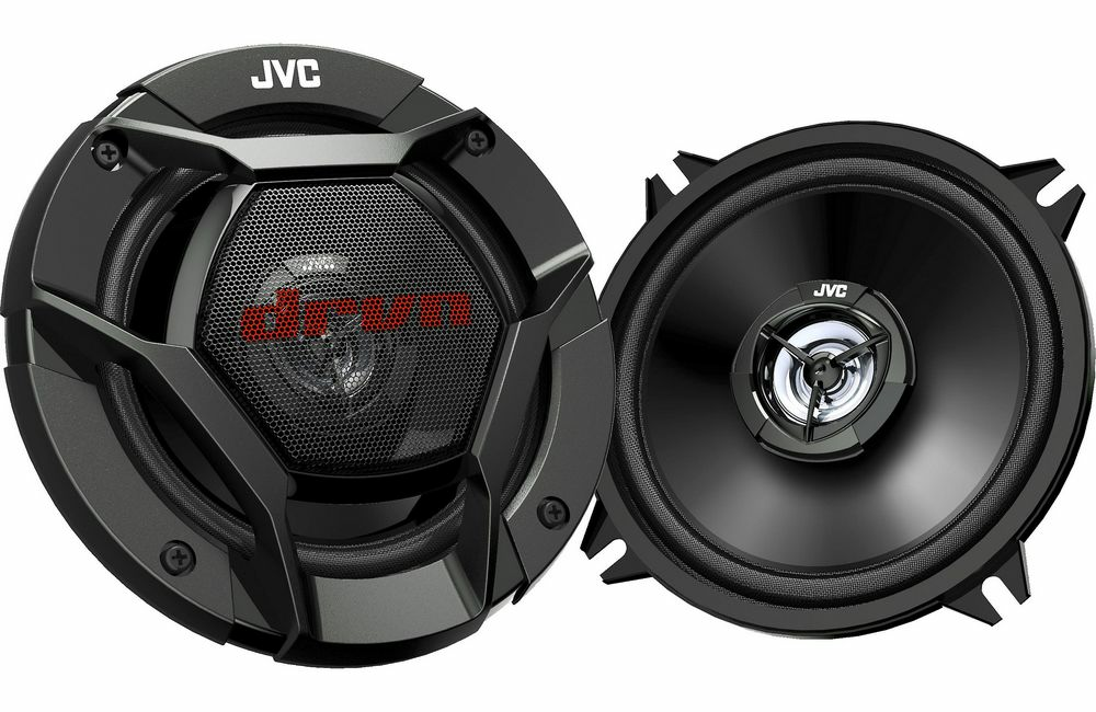 Акустика коаксиальная JVC CS-DR520. 13 см (5 дюйм.), Мощность динамиков 40 Вт (номинальная), 260 Вт (максимальная).