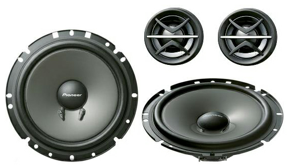 Акустика компонентная Pioneer TS-170Ci. 16.5 см (6.5 дюйм.), Мощность динамиков 35 Вт (номинальная), 170 Вт (максимальная).