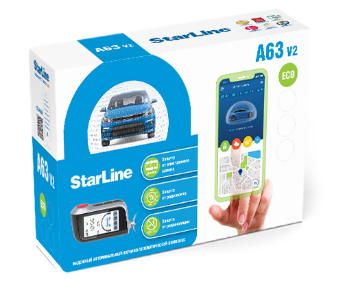 StarLine A63 2CAN-2LIN ECO V2