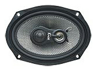 Акустика коаксиальная Kicx GFQ 693. овальный 15x23 см (6x9 дюйм.), Мощность динамиков 110 Вт (номинальная), 220 Вт (максимальная).