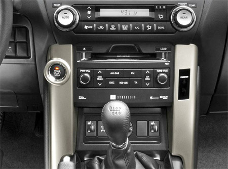 Incar RTY-N68 - Переходная рамка TOYOTA LC Prado-150 2008-2013 (для переноса дисплея в нижнюю часть)