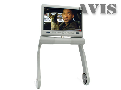Монитор 8.5" на подлокотник автомобиля со встроенным DVD плеером AVIS AVS0916T (серый)