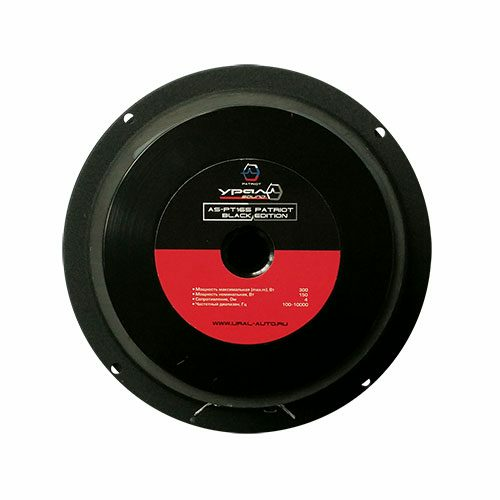 Фото Среднечастотная АС акустики УРАЛ AS-PT165 PATRIOT BLACK EDITION.