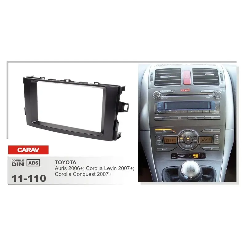 CARAV 11-110 - TOYOTA Auris 2006-2012 переходная рамка