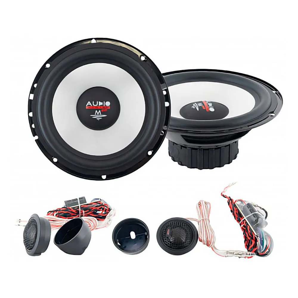 Акустика компонентная Audio System M-Series M 165 EVO 2. 16.5 см (6.5 дюйм.), Мощность динамиков 90 Вт (номинальная), 130 Вт (максимальная).