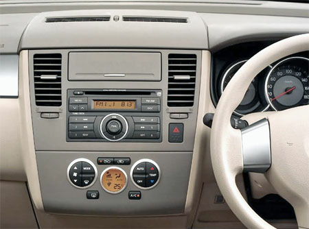 Incar RNS-FC781 - Переходная рамка NISSAN Tiida 2004-2011 (пр/лев руль), 9″ GRAY