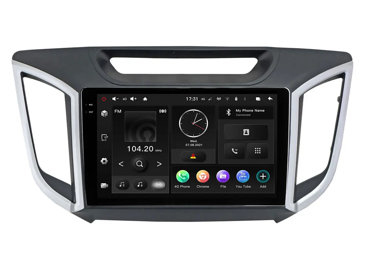 Incar TMX2-2411-3 - штатная магнитола Hyundai Creta 16-21