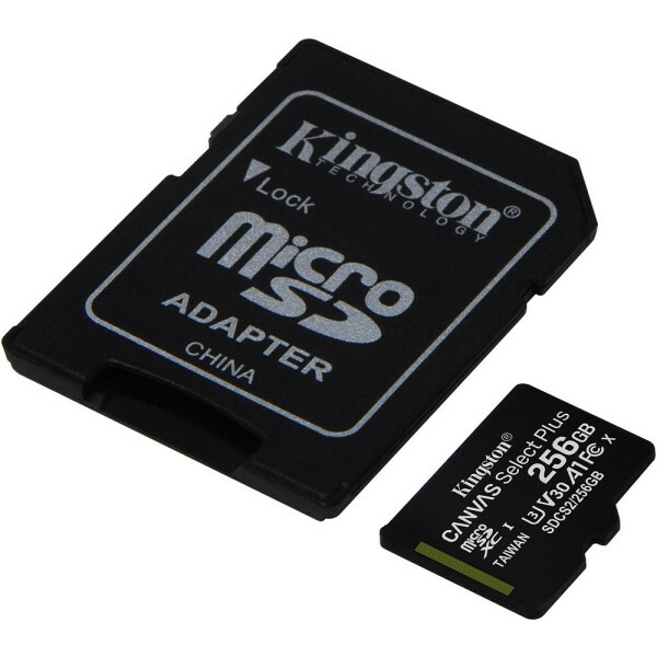 Карта памяти Kingston Canvas Select Plus microSDXC (SDCS2/256GB)