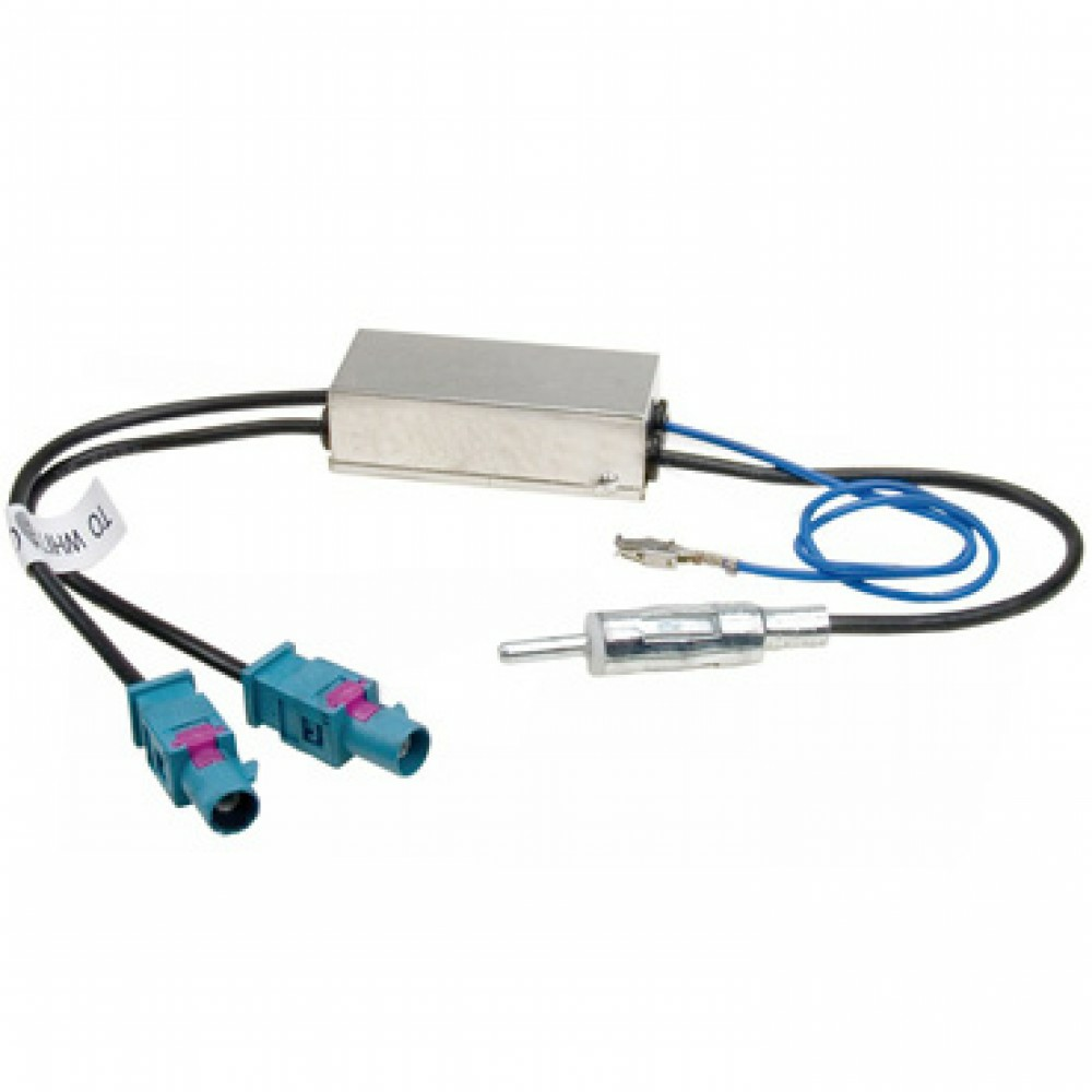 Incar ISO ANT-3 AMP - ISO переходник VW, Audi, Opel, Skoda, Renault, Peugeot, Citroen, LADA