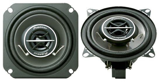 Фото коаксиальной акустики Pioneer TS-1002i.