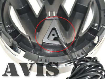CCD штатная камера переднего вида AVIS AVS324CPR для VOLKSWAGEN (#122)