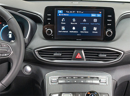 Incar RHY-FC1073 - Переходная рамка HYUNDAI Santa Fe 2021+, 10″ (тип1)