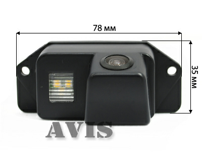 CCD штатная камера заднего вида AVIS AVS321CPR (#059) для MITSUBISHI LANCER X SEDAN / LANCER IX WAGON (2003-2008) / OUTLANDER (2003-2008)