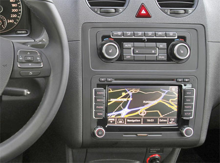 Incar RVW-FC981 - Переходная рамка VW Caddy 2005-2015, 10″