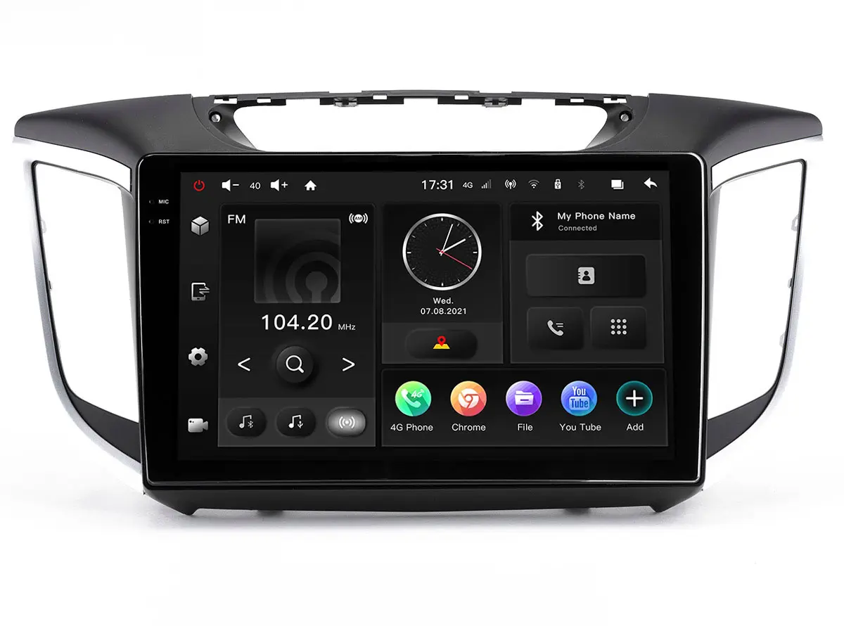 Incar TMX2-2410c-3 - штатная магнитола Hyundai Creta 16-21 комп-ция с ориг.камерой з.в.